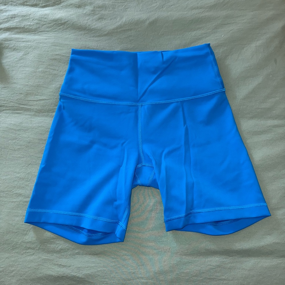 Lululemon Wunder Train High Rise Short 6” Poolside